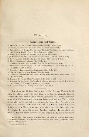 P. Papinii Statii Silvarum libri : [Festschrift Franz Buecheler zur Feier seiner 25jährigen Lehrtätigkeit an der Bonner Universität 1895]