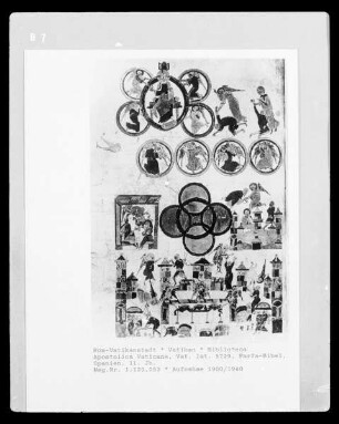 Farfa-Bibel — Ezechiels Vision von Gott