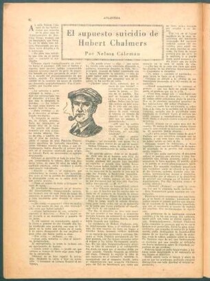 El supuesto suicidio de Hubert Chalmers