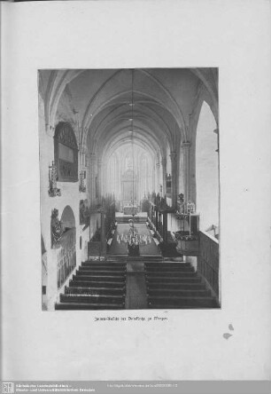 Innen-Ansicht der Domkirche zu Wurzen