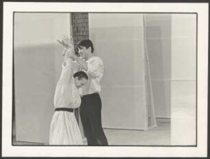 Bild mit Tobias Langhoff in der Hochschule für Schauspielkunst Ernst Busch