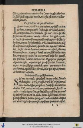 De intervallo aequidistantium.