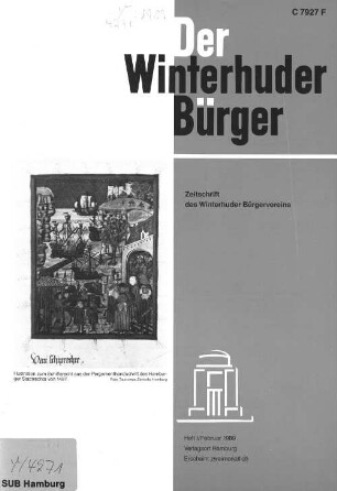 Heft I / Februar 1989 : Zeitschrift des Winterhuder Bürgervereins