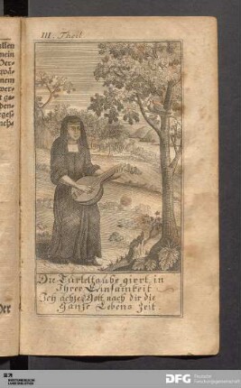 Der III. Theil. Frommer Wittwen Gesang-Buch.