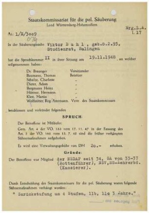 Buhl, Viktor
