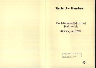 Elfriede Herrmann geb. Nelz, Groß-Rohrheim - Scheidungssache