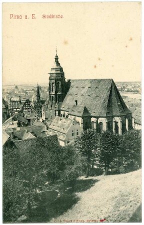 Pirna. Stadtkirche