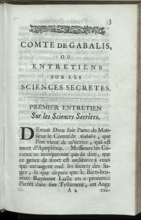 Premier Entretien