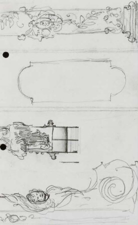 Skizzen, Blatt 1v