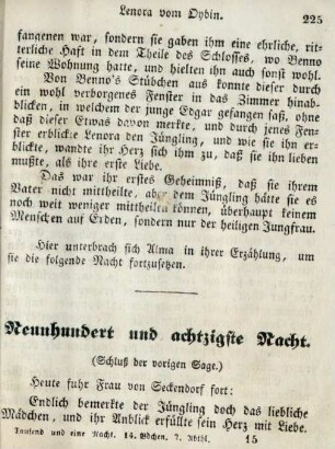 Neunhundert und achtzigste Nacht