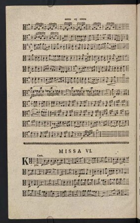 18-22, Missa VI.
