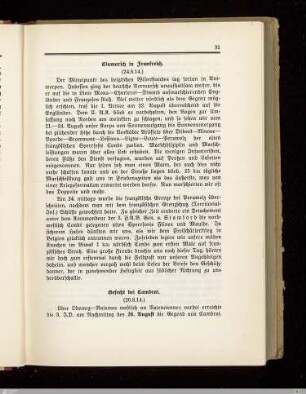 Einmarsch in Frankreich