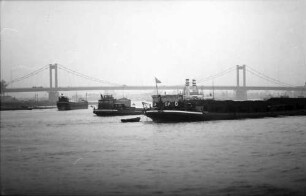 Ruhrort: Hängebrücke