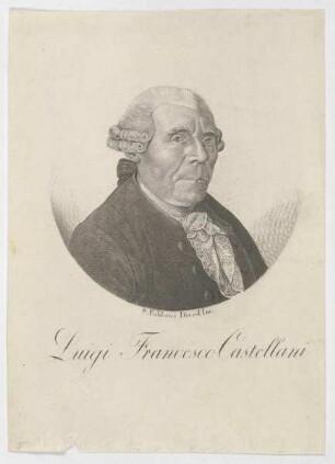 Bildnis des Luigi Francisco Castellani