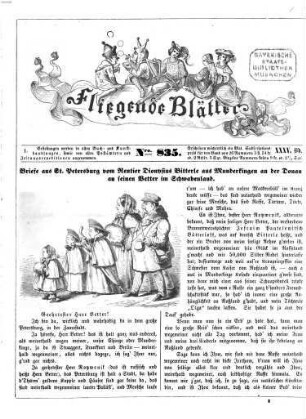Fliegende Blätter. 35 = Nr. 835 - 860. [1861]