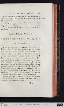 (Lettre CXCI -CC)