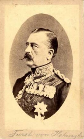 Bildnis von Karl Anton (1811-1885), Fürst von Hohenzollern-Sigmaringen