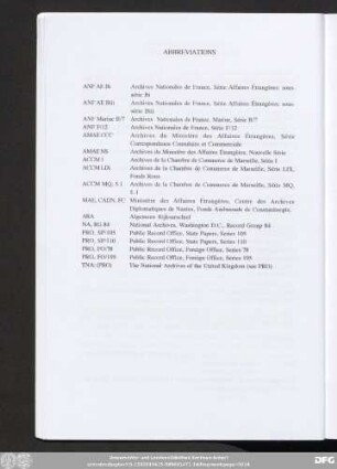 Abbreviations
