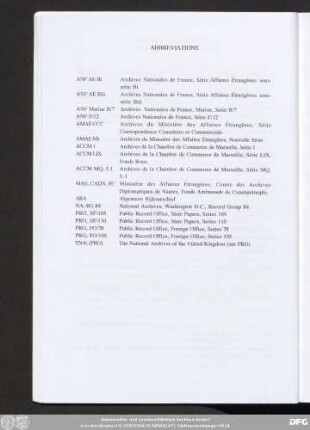 Abbreviations