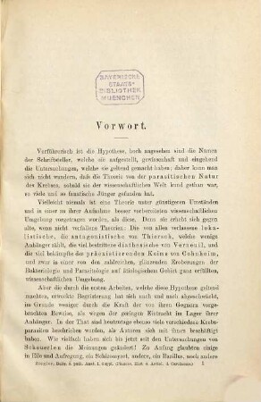 Beitrag zur Histologie und Aetiologie des Carcinoms : histologische und experimentelle Untersuchungen