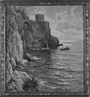 Capri: Steilküste mit Turm