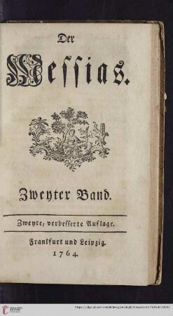 Zweyter Band: Der Messias