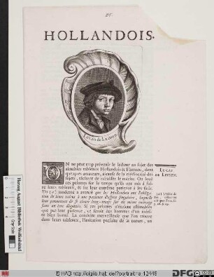 Bildnis Lucas Hugensz. van Leyden