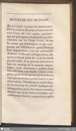 Motifs De Cet Ouvrage