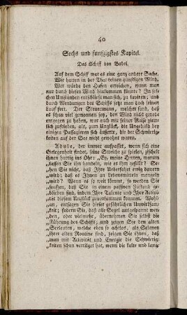 Sechs und funfzigstes Kapitel. - Ein und siebenzigstes Kapitel.