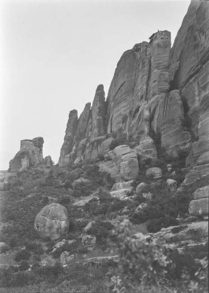 Felsen : Blick auf eine Felsformation.