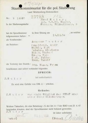 Maier, Josef