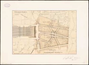 Hauptbahnhof, Frankfurt/Main Empfangsgebäude: Lageplan 1:2500