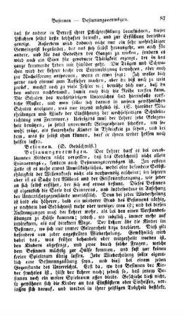Besinnen, (s. Gedächtniß)