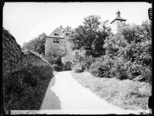 Burg Ranis, äußerer Burghof