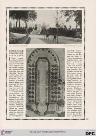 Der deutsche Kriegerfriedhof in Laon