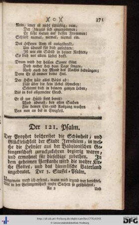 Ps. 121 - 130.
