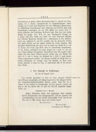 Die Schlacht in Lothringen