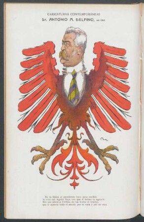 Sr. Antonio M. Delfino : Caricaturas contemporáneas