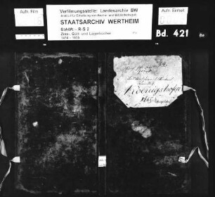 Königshofener Lagerbuch und Heberegister