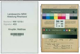 Entnazifizierung Matthias Knupfer , geb. 03.12.1887 (Lehrer)