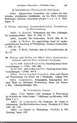 11. Periodische Presse