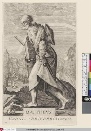 S.MATTHEVS. [Der Apostel Matthäus]