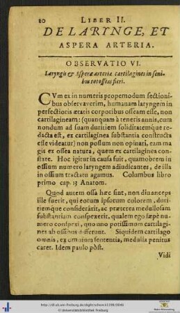 De Larynge Et Aspera Arteria