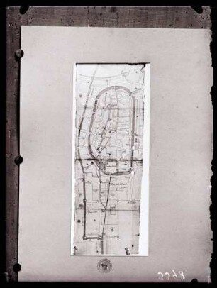 Grundplan der Stadt von Schickhardt 1635