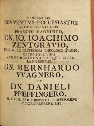 Io. Georg. Nevmanni, SS. Theol. D. Eivsdemqve Prof. Pvbl. Wittenbergensis ... Programmata Academica, Theologici Potissimvm, Et Historici Argvmenti