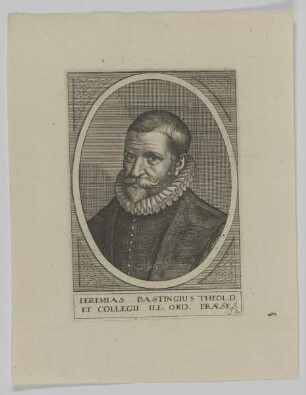 Bildnis des Ieremias Bastingius