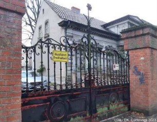 Bauernhaus Ziedrich / Vorgarten & Einfriedung; Berlin, Tempelhof-Schöneberg