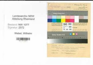 Entnazifizierung Wilhelm Webel , geb. 28.06.1920 (Polizist)