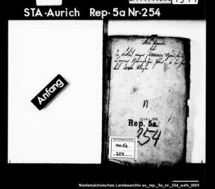 Verkauf einiger Kommuniongrundstücke in der Herrlichkeit Dornum