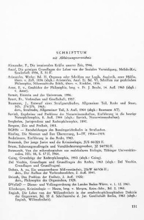 Schrifttum